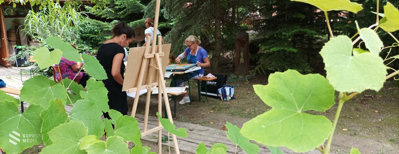 Kiállítással zárul a sarródi művésztábor