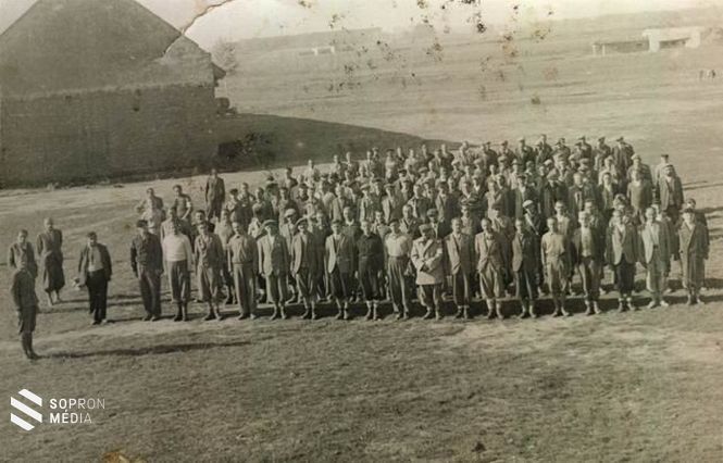 Nagycenk, Munkaszolgálatos század 