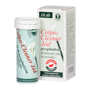 Colpo-Cleaner Jód pezsgőtabletta hüvelyöblítő  (10x) termék kép