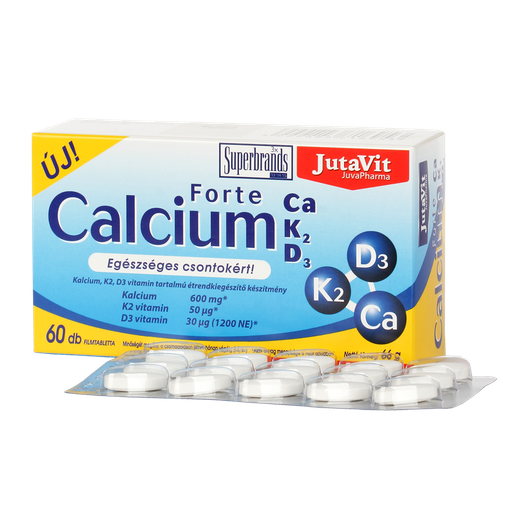 Jutavit Calcium Forte+K2+D3 tabletta (60x)