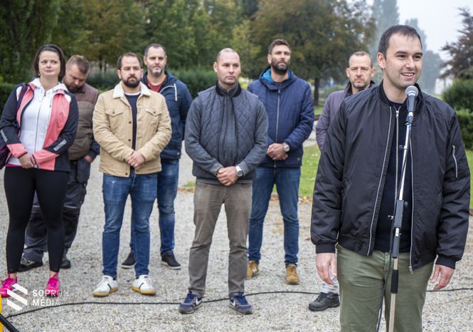 Barcza Attila országgyűlési képviselő a rendezvény tavalyi soproni megnyitóján