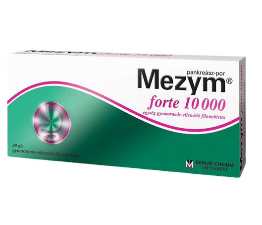 Mezym forte 10 000 egység gyom.nedv-ellená.filmt. (20x)