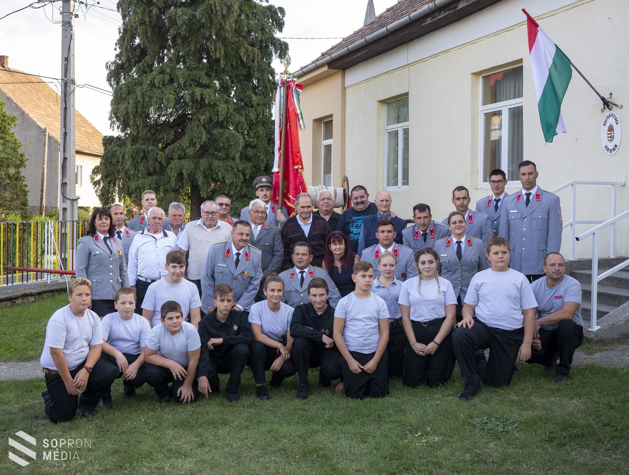 130 éves az önkéntes tűzoltó egyesület Harkán 
