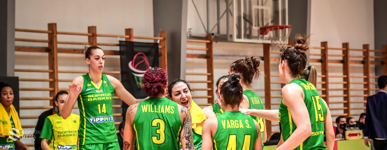 Magabiztos teljesítménnyel jutott a Magyar Kupa döntőjébe a Sopron Basket