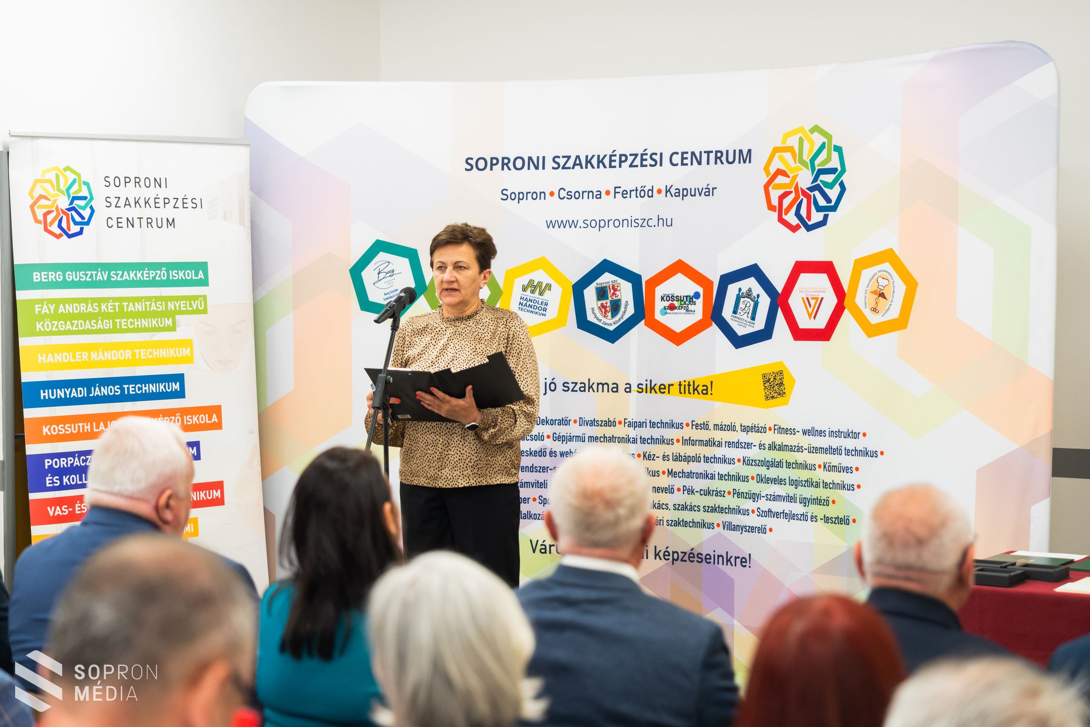 Tanulóit és oktatóit díjazta a Soproni Szakképzési Centrum