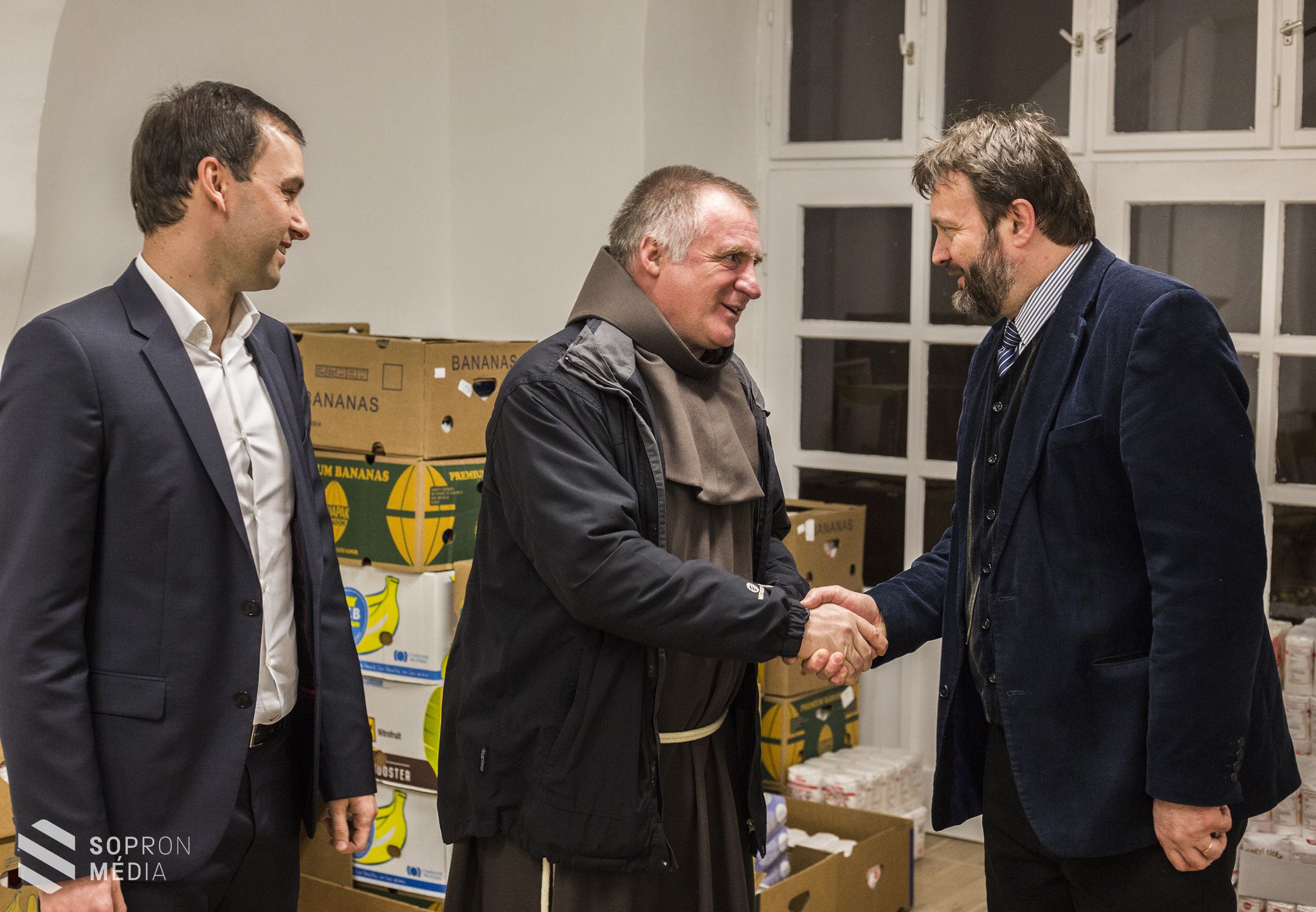 Böjte Csaba: Sopronban sok segítőtársa van Istennek