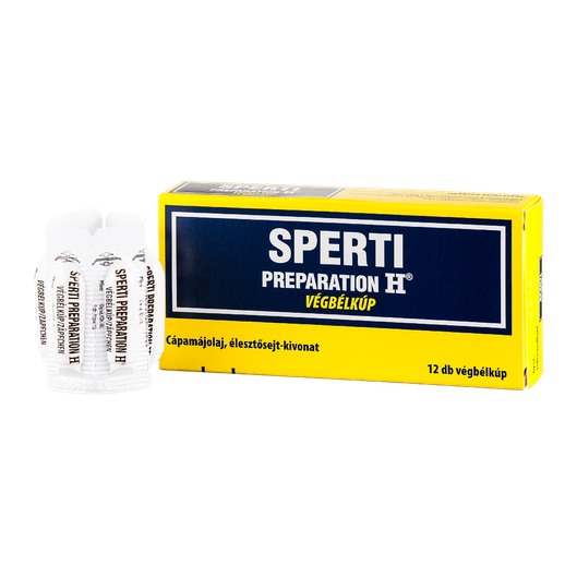 Sperti Preparation H végbélkúp (12x)