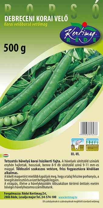 Borsó Debreceni korai velő 500 g termék képe