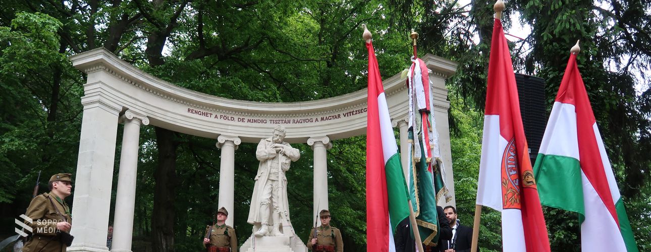 A magyar hősökre emlékeztek Sopronbánfalván