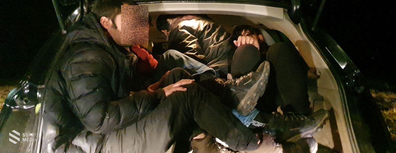 Bosnyák embercsempészt fogtak a soproni rendőrök