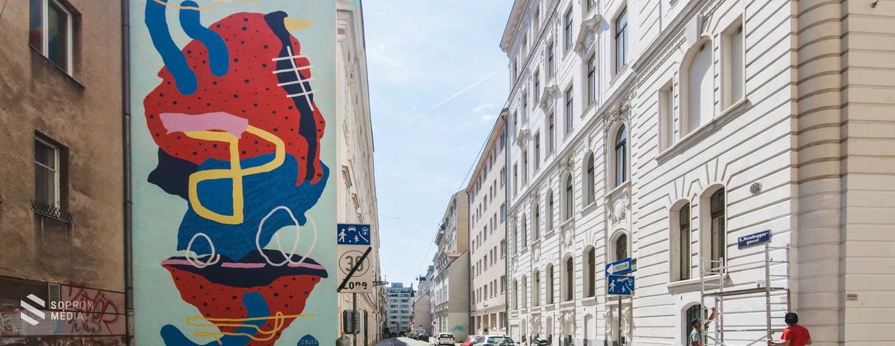 Graffitisek színezik ki Bécset
