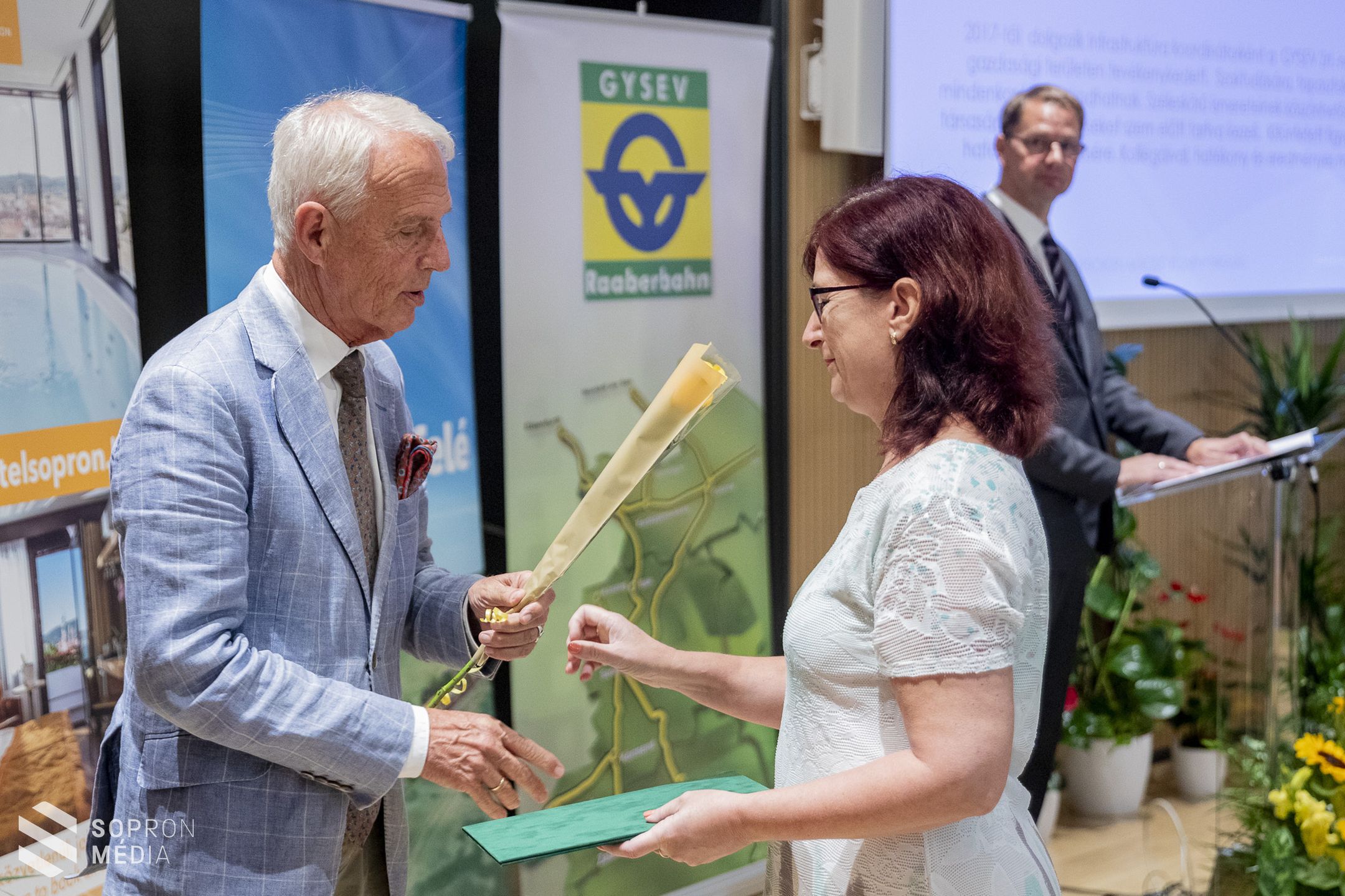 Munkatársait köszöntötte a GYSEV Zrt.