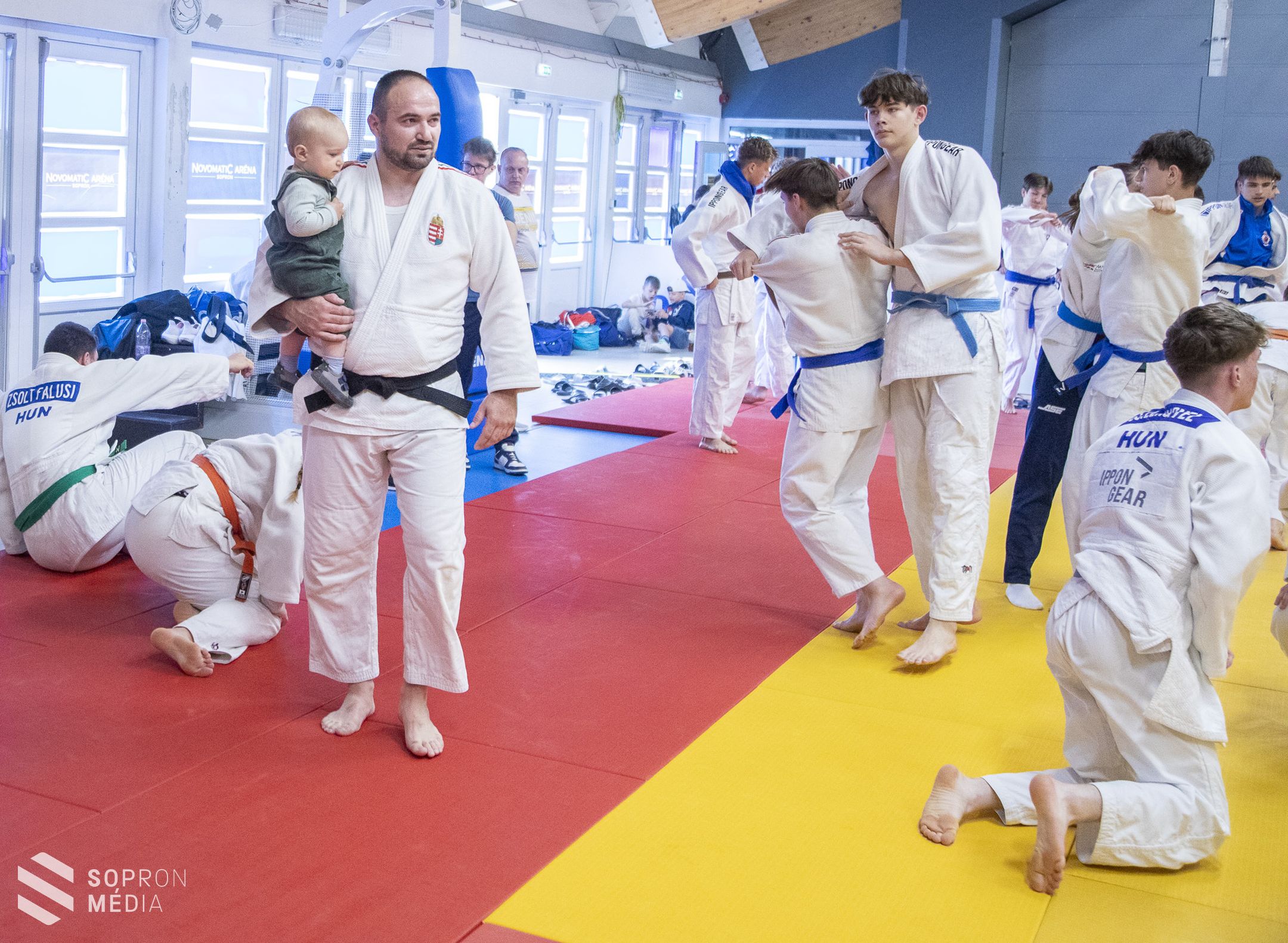 A judoé volt a főszerep a Novomatic Arénában