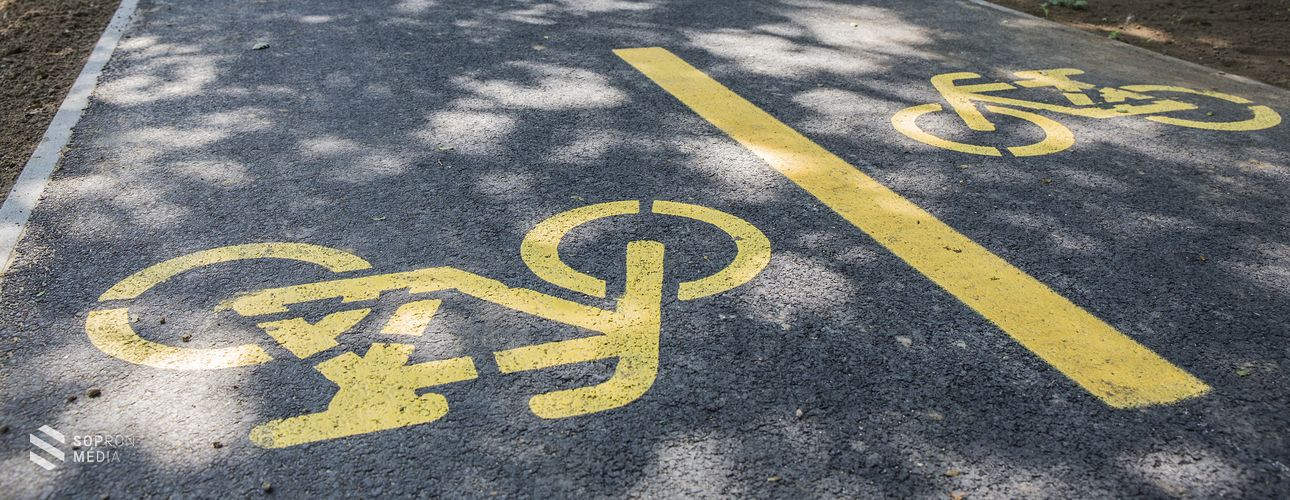 Megépült a Lőver kerékpárút