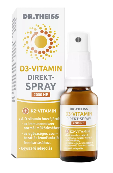 Dr.Theiss D3-vitamin 2000NE direkt spray (20ml)