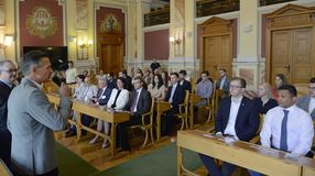 A Német-Magyar Nyári Akadémia diákjait köszöntötték