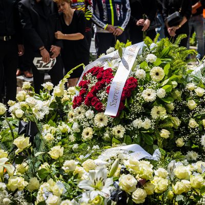 Szvoboda Bence temetése