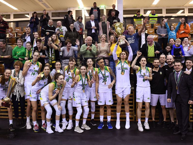 A  Sopron Basket nyerte a Magyar Kupát!