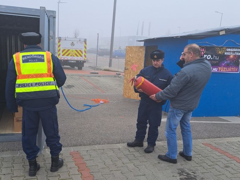 A rendőrség felhívása a biztonságos szilveszterért