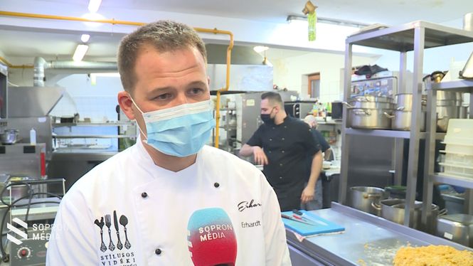 Erhardt Zoltán, az Erhardt Étterem és Panzió tulajdonosa