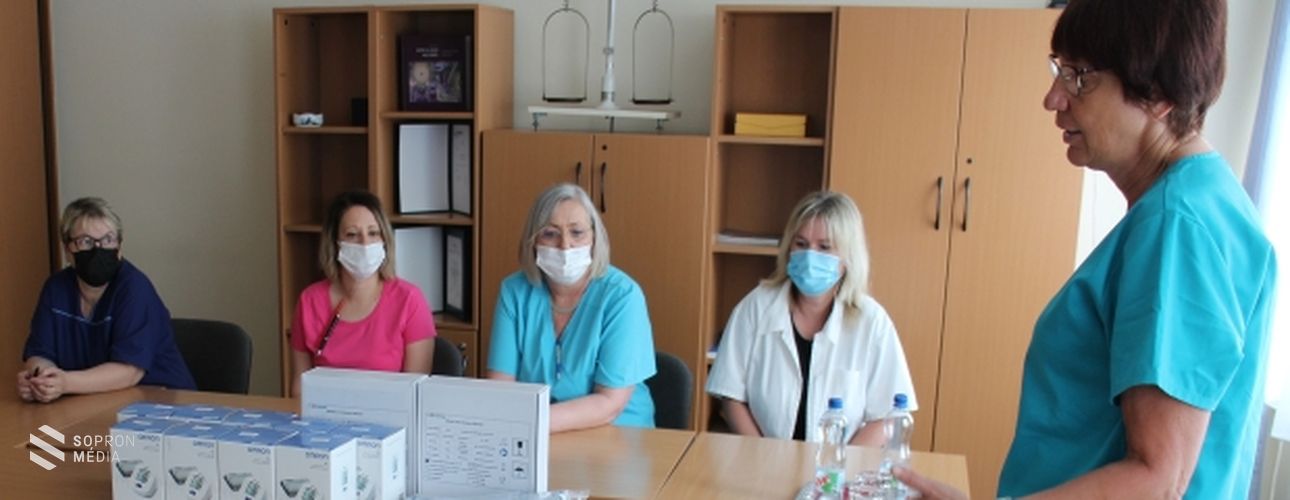 Alapítványi támogatásból bővült a kórház ápolási eszközállománya