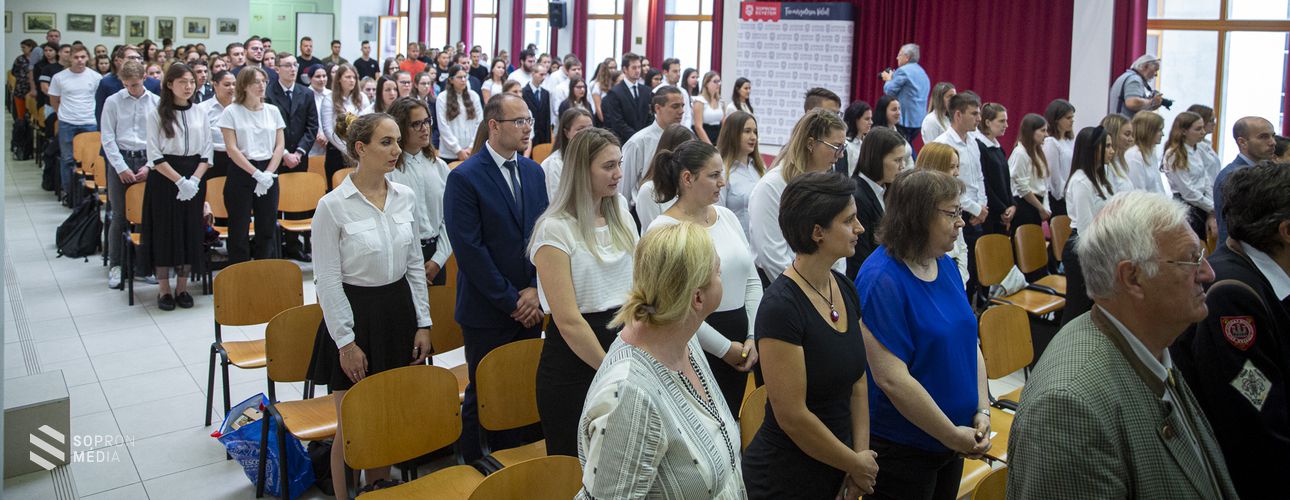 Megtartották a Soproni Egyetem központi tanévnyitóját