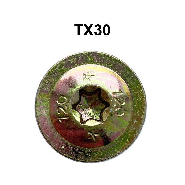 ÁCSSZERKEZETI CSAVAR TORX PEREMES FEJŰ 6,0X40