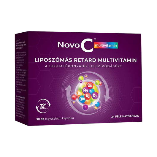 Novo C Multivitamin liposzómás retard lágyzsel.kap (30x)
