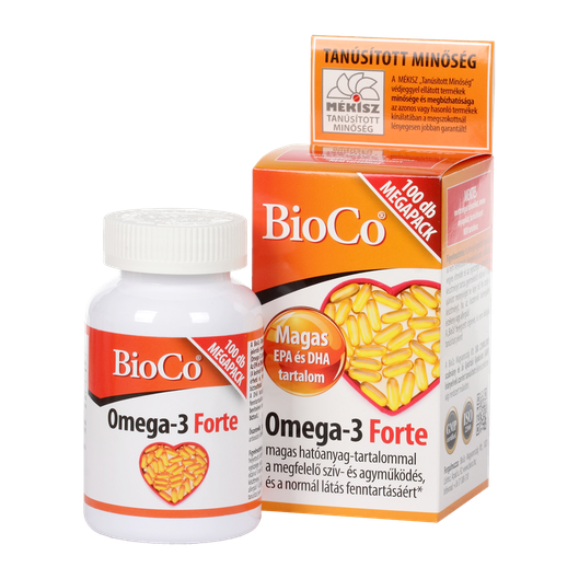 BioCo Omega-3 forte kapszula (100x)