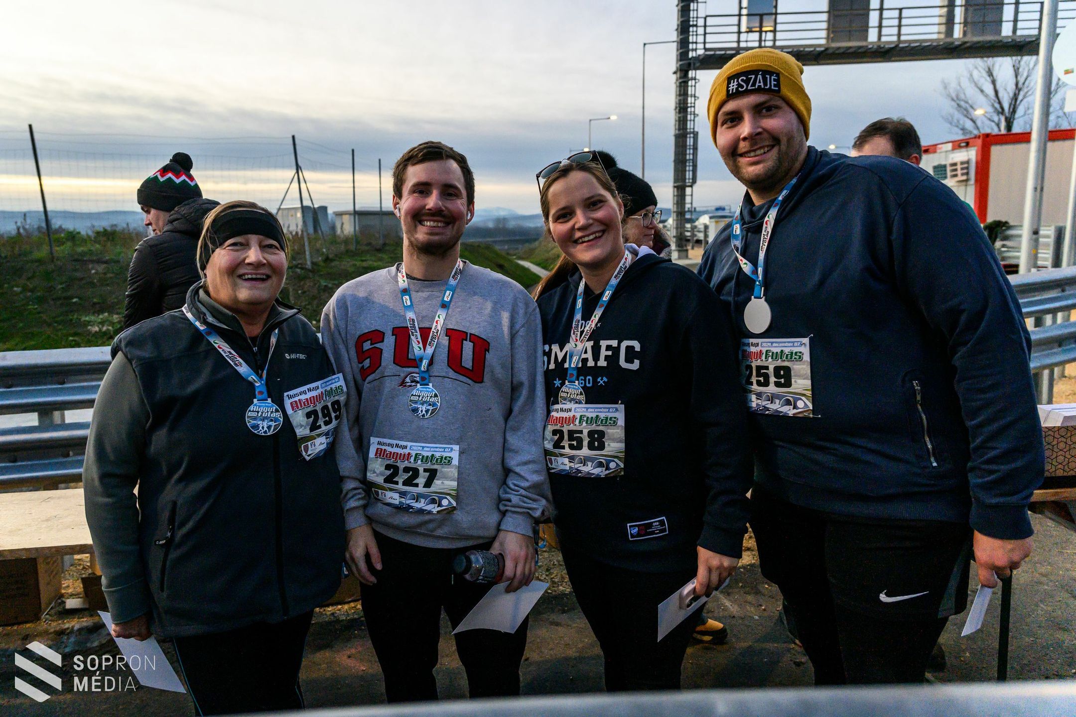 Hűség Napi Alagút Futást rendeztek Sopronban