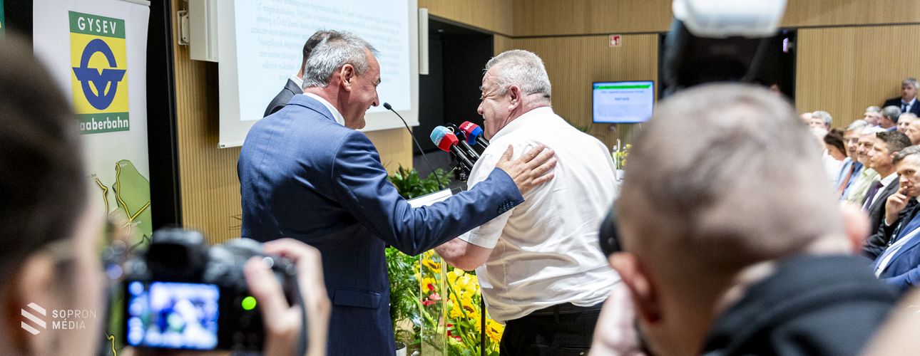 Vasutasnap - ünnepséggel köszöntötte munkatársait a GYSEV Zrt.