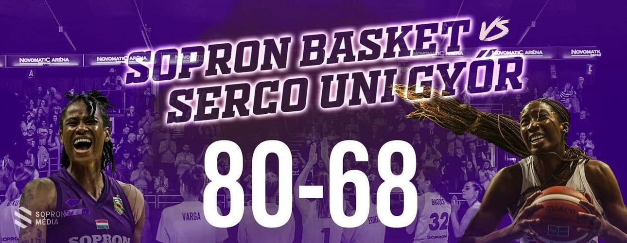 Magabiztos sikerrel előnyben a Sopron