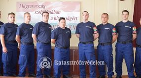 Két új tűzoltó kezdi meg munkáját a Soproni Hivatásos Tűzoltó-parancsnokságon