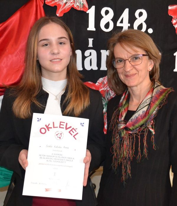 A legjobb németes a Petőfi-napokon