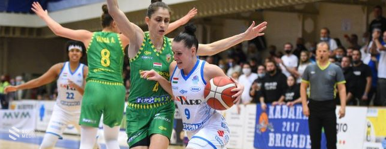 Női kosárlabda NB I - Először kapott ki a Sopron Basket
