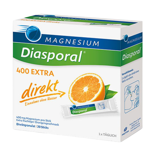 Magnesium-Diasporal Direkt 400 extra granulátum (50x)