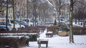 Séta a havas Sopronban