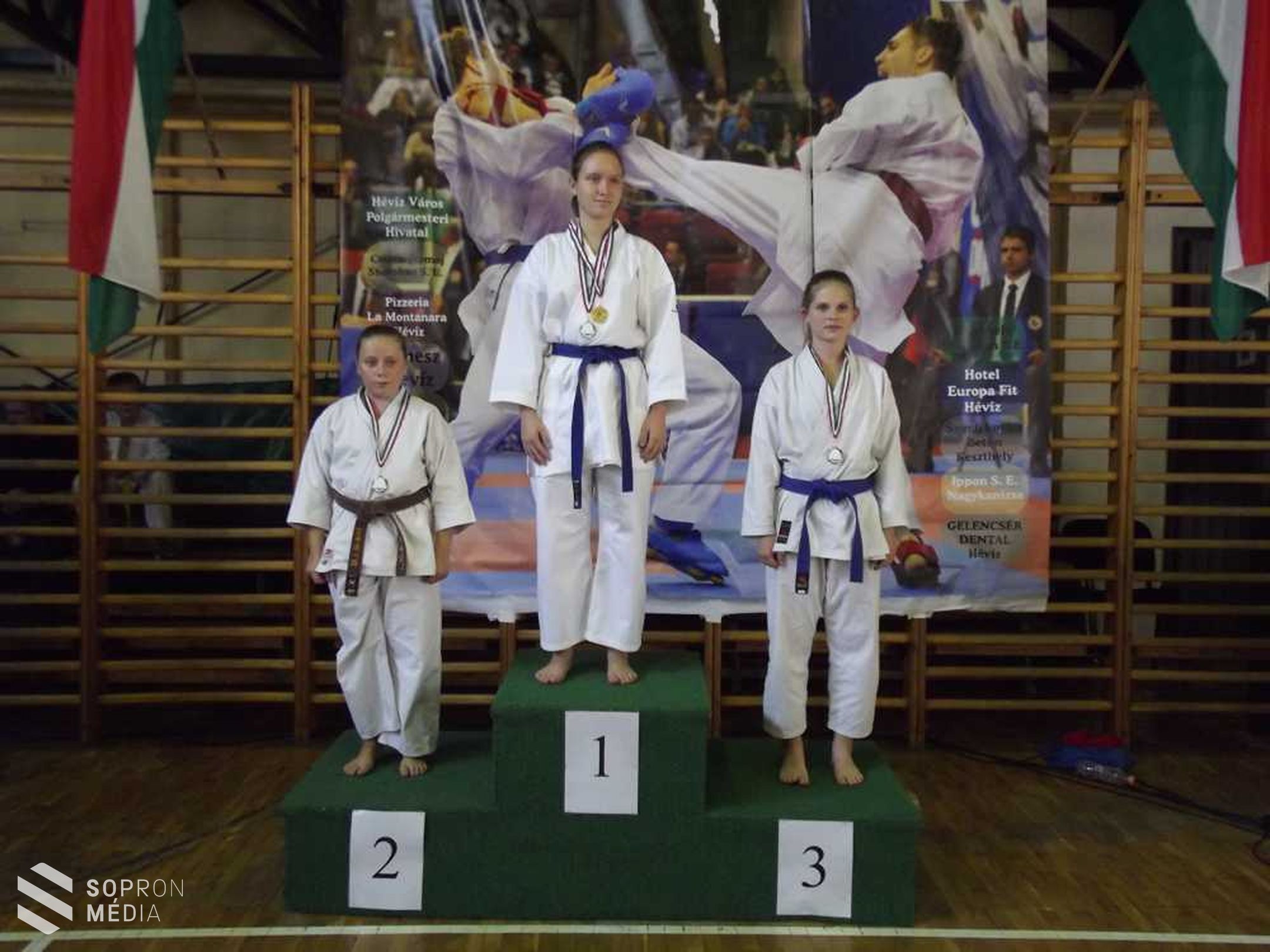 Soproni shotokan sikerek Hévízen 