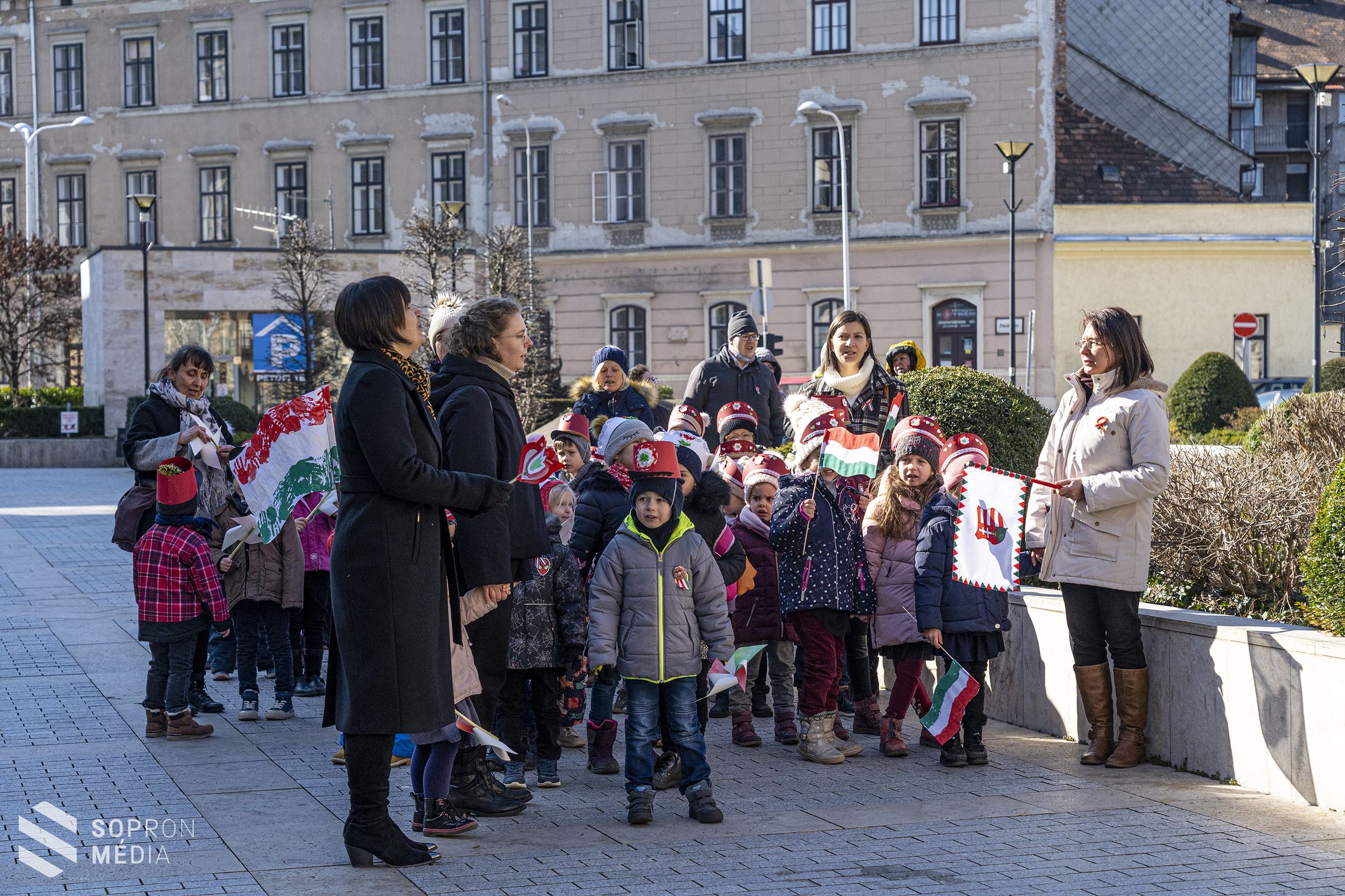 Az óvodások is megemlékeztek március 15-ről