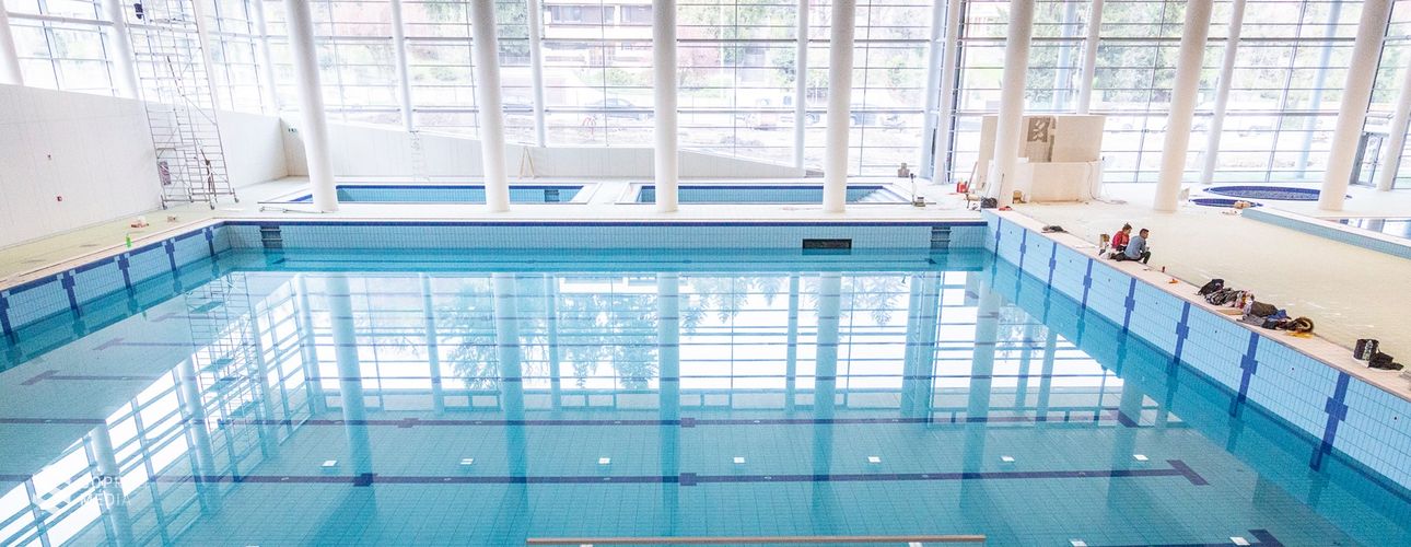 Látványos videó az új soproni uszodáról