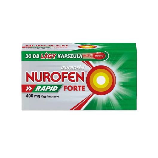 Nurofen Rapid Forte 400 mg lágy kapszula (30x)