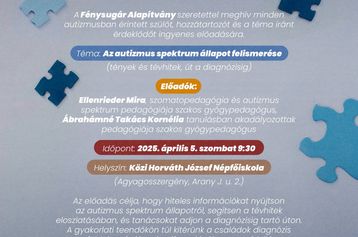 Az autizmus spektrum állapot felismerése