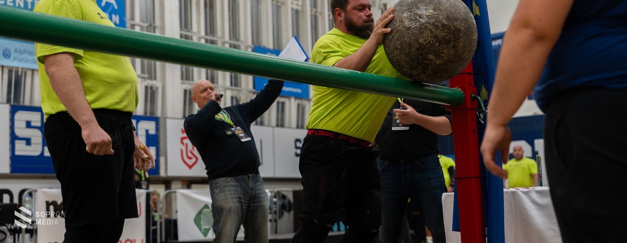 Európa legerősebb emberei küzdöttek egymással Sopronban