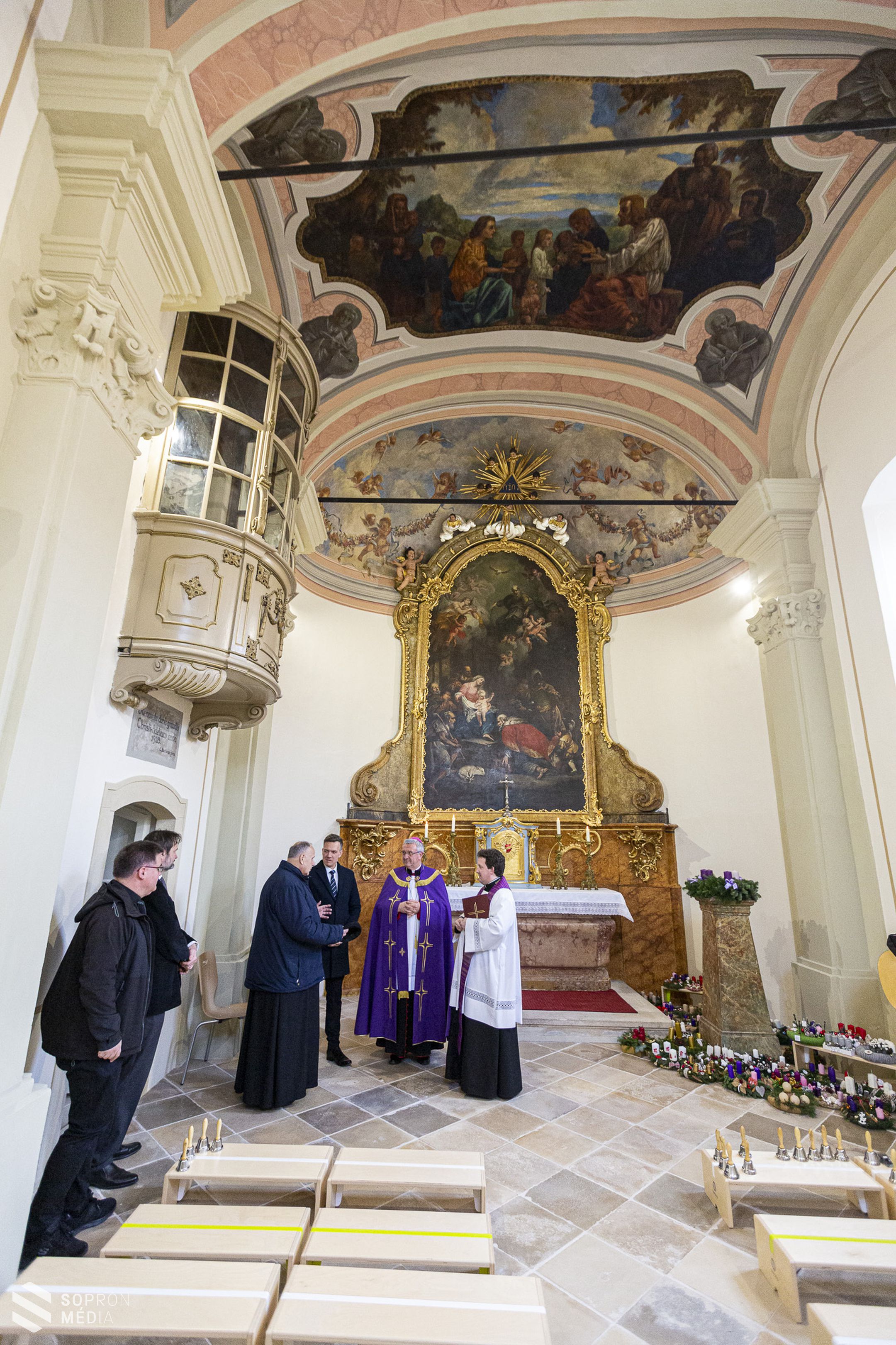 Felszentelték a Szent Anna-kápolnát Sopronban