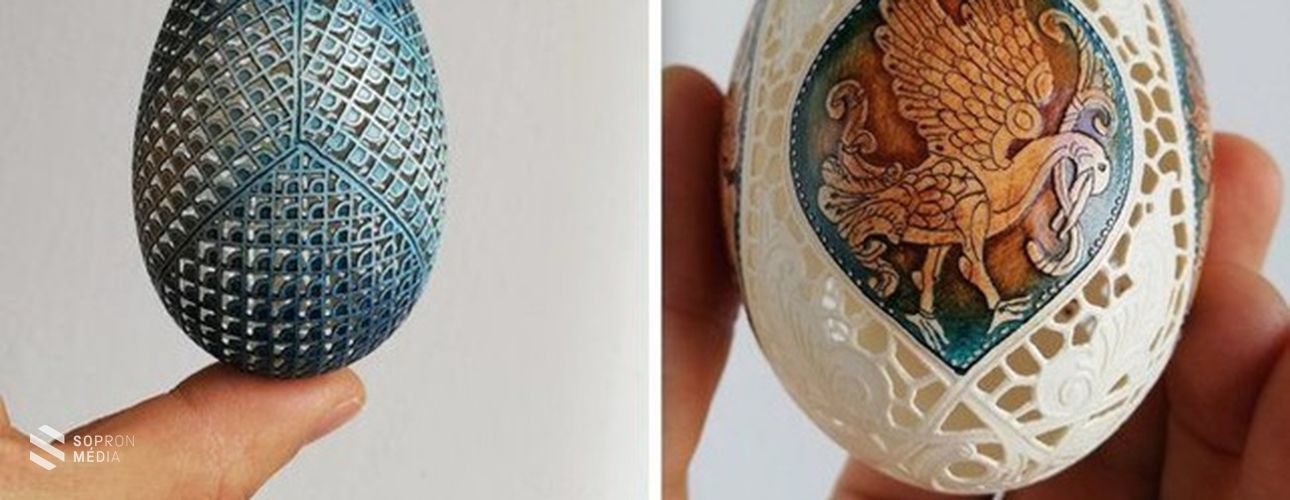 Csuhaj Tünde, a tojásírás királynője