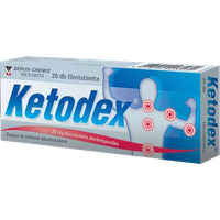 Ketodex 25 mg filmtabletta (20x Aclar-Al)