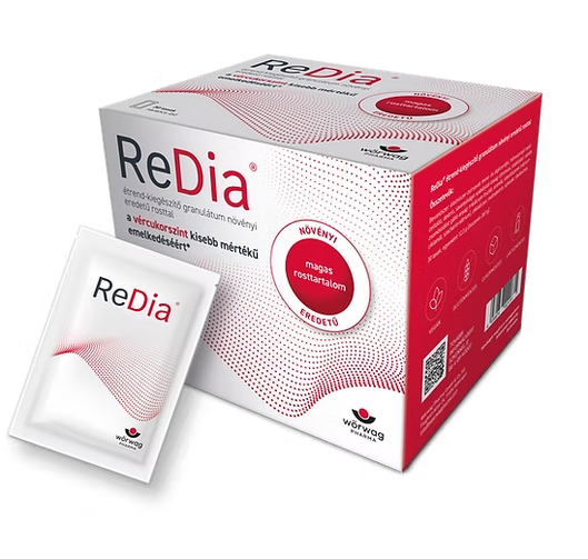 ReDia ® étrend-kiegészítő granulátum növényi eredetű rosttal (30x)