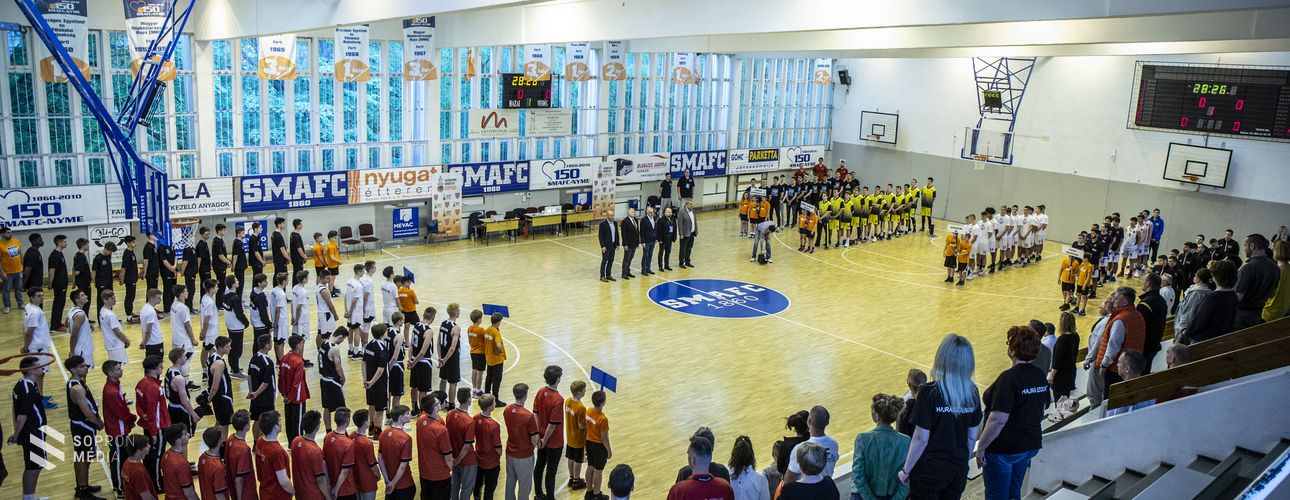 Kosárlabda - Sopron ad otthont a Fiú Kadett Országos Döntőnek