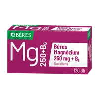 Béres Magnézium 250 mg+B6 filmtabletta  (120x)