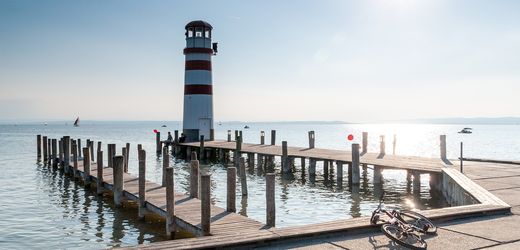Fertő tó part kikötő